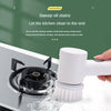 Magic Brush Wireless Battery Cleaning Brush Bathtub Tile Professional Cleaning Brush Rechargeable