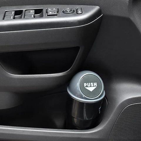 Car Trash Can Organizer Garbage Holder Storage Bag Trash Bin Paper Dustbin (Random Color)